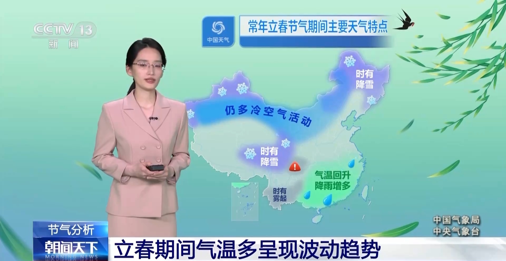 视频丨立春各地就入春了吗？近期气温多呈现波动趋势