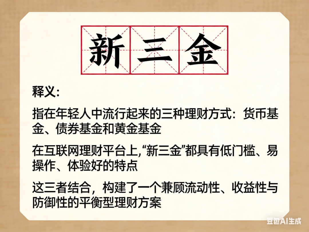 经济热点快评｜理财观念进阶！年轻人青睐“新三金”
